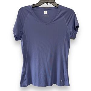 Columbia Women's Activated Cooling Omni-Freeze Zero T-Shirt‎ Blue Medium